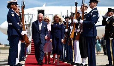 King Charles III, Queen Camilla land in America for state visit with Trump