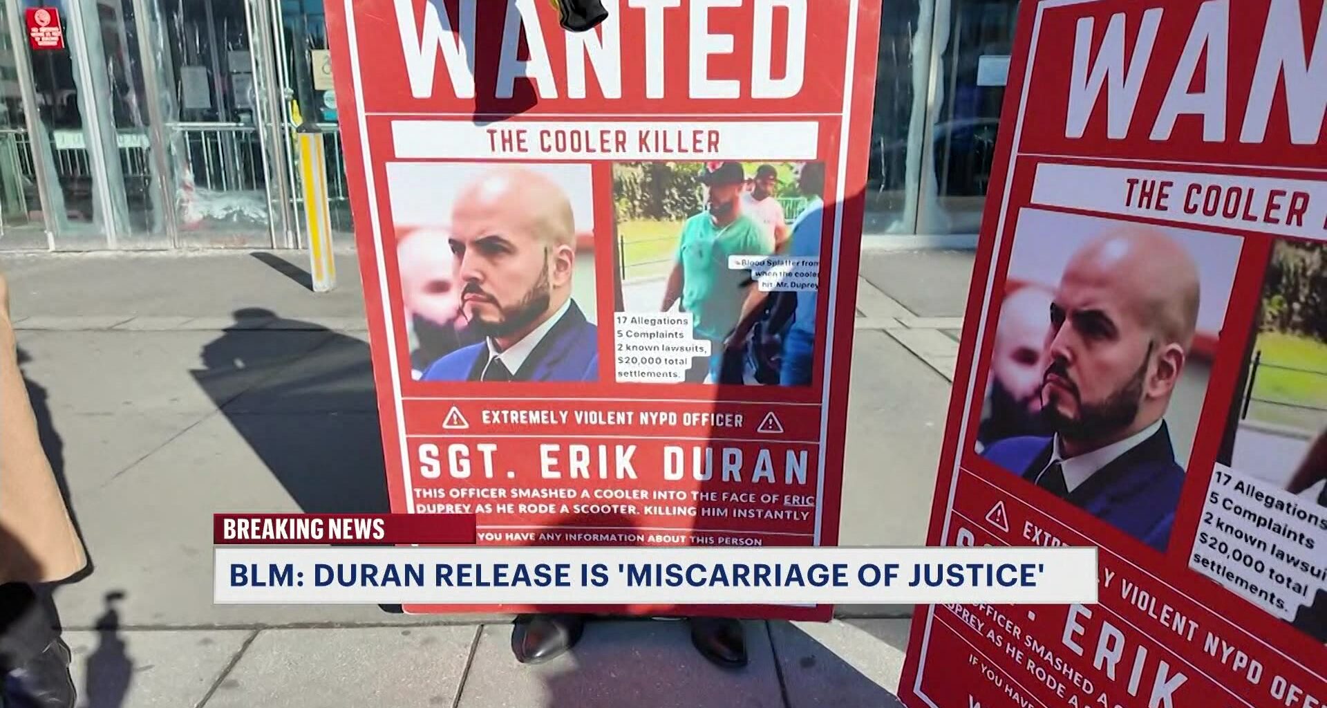 News 12 | Bronx | Black Lives Matter Condemns Bail Decision In Eric Duprey Case