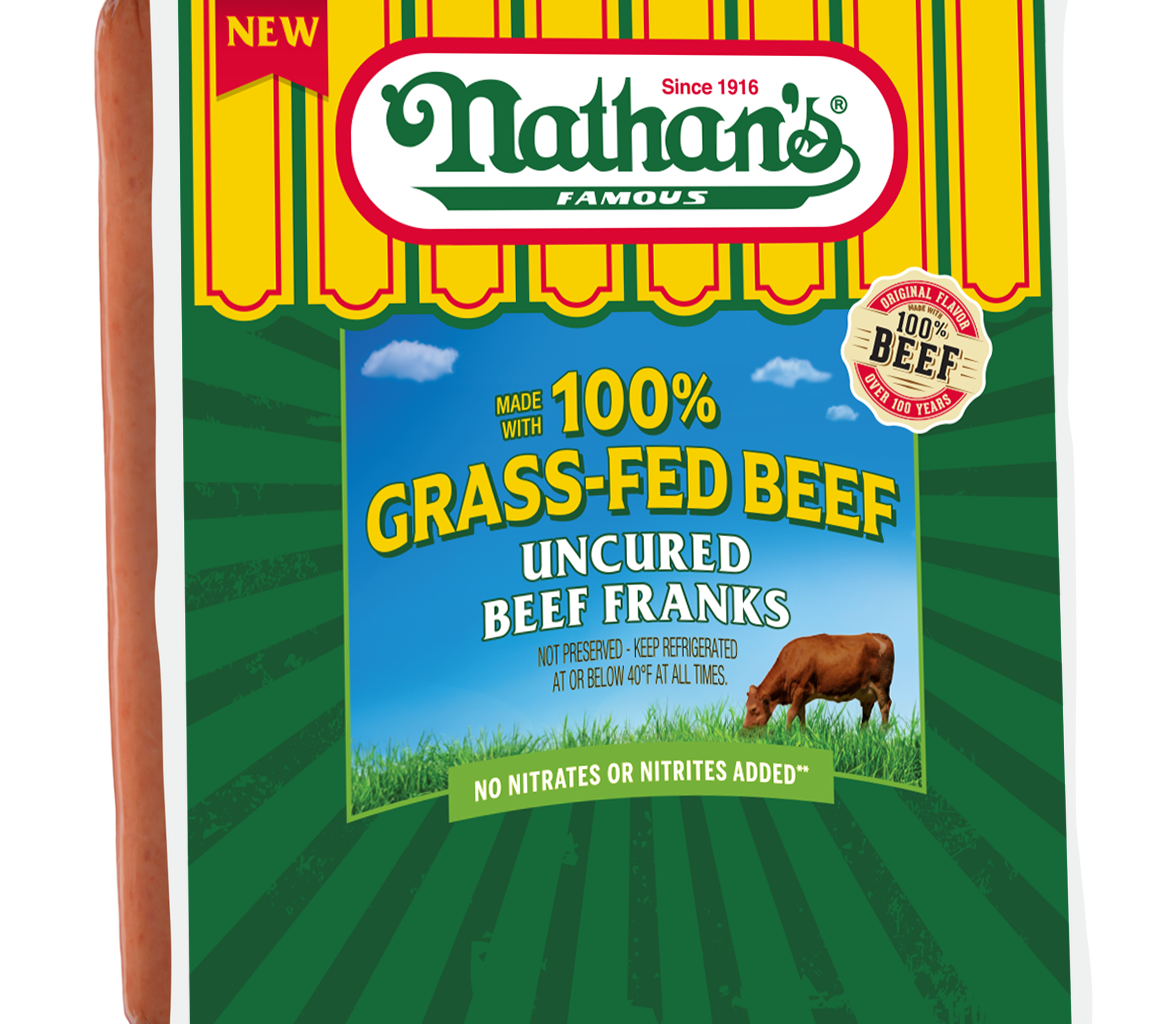 Nathan’s Famous Reimagines the New York Hot Dog with New 100% Grass-Fed Beef Franks