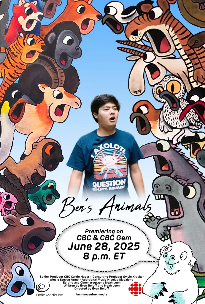 “Ben’s Animals,” a documentary focused on autism, art and advocacy, will make its US premiere in New York City. Ben.Mooseful.Media