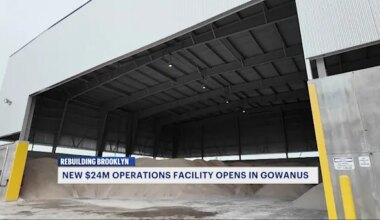 News 12 | Brooklyn | New $24 million operations facility opens in Gowanus