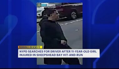 News 12 | Brooklyn | Driver on the run after hitting 11-year-old pedestrian in Sheepshead Bay