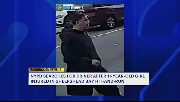 News 12 | Brooklyn | Driver on the run after hitting 11-year-old pedestrian in Sheepshead Bay