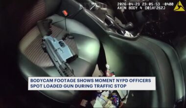 News 12 | Bronx | Caught On Camera Nypd Officers Spot Loaded Gun During Traffic Stop In Unionport