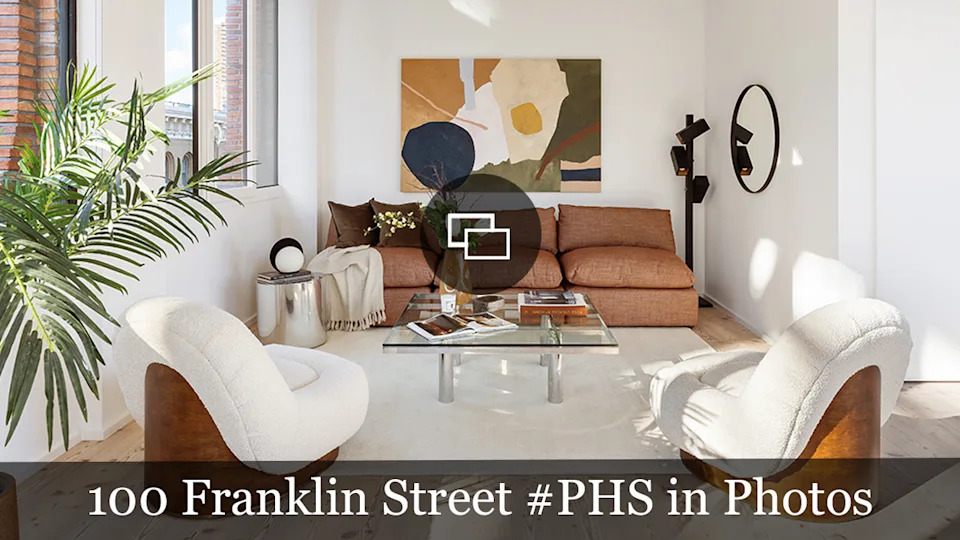 100 Franklin Street #PHS NYC slide cover 