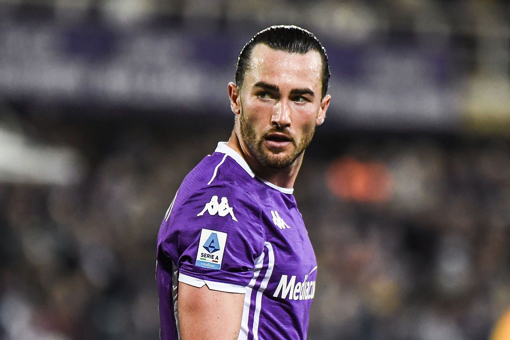 Jack Harrison of ACF Fiorentina during the Serie A match between ACF Fiorentina and Pisa SC at Artemio Franchi on February 23, 2026 in Florence, Italy.