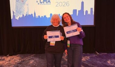 Yearbook staff travels to CMA conference