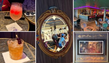 FULL TOUR & REVIEW: Evil Queen-Inspired Spellbound Lounge on the Disney Adventure