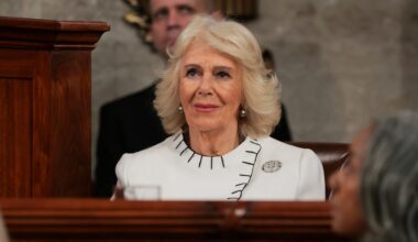 Queen Camilla Wears Historic Art Deco Brooch as King Charles Addresses Congress
