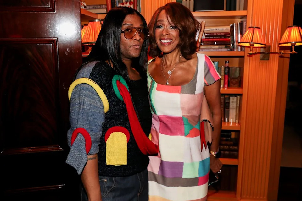 Law Roach, Gayle KingCredit: Neil Rasmus/BFA.com