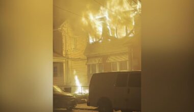 1 dead as fire engulfs multi-family home in Newark, New Jersey, officials say