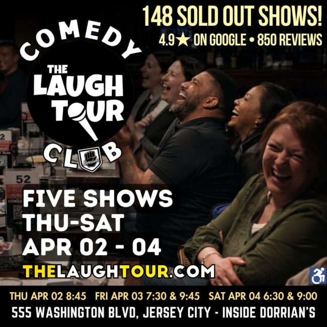 Dorrian's Featured Event April 2nd