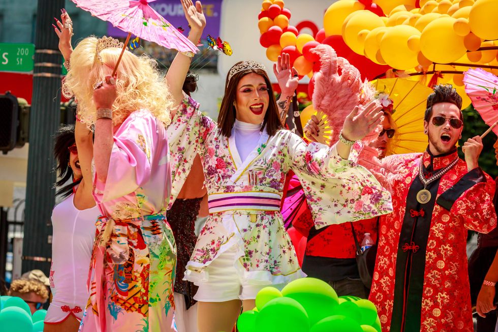 Drag queens in Portland, Oregon.