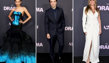Zendaya, Robert Pattinson, Heidi Klum and more