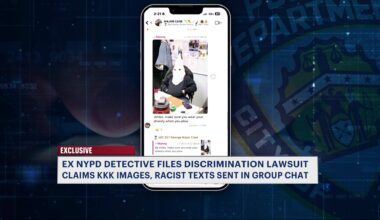 News 12 | Bronx | Bombshell Lawsuit Alleges Kkk Image Racist Messages Appear In Nypd Group Chat
