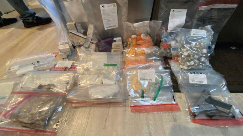 Authorities seized 79 vials of ketamine during a March 2024 raid on Sangha's apartment.MEGA