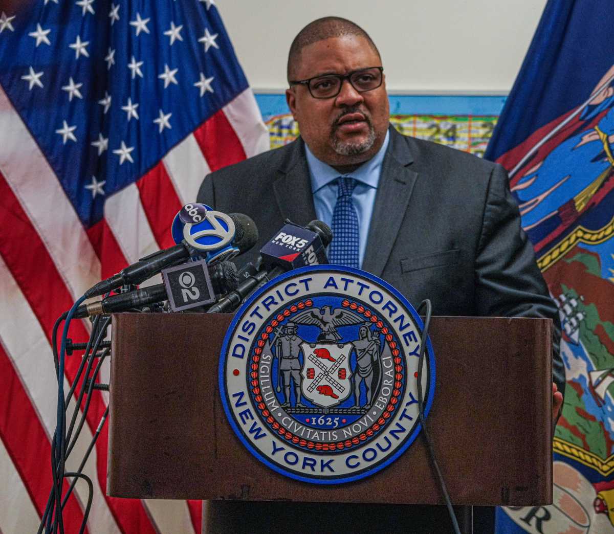 Manhattan District Attorney Alvin Bragg