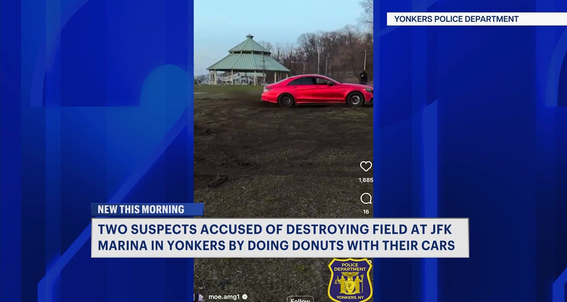 News 12 | Bronx | Brothers Face Charges For Tearing Up A Field In Yonkers