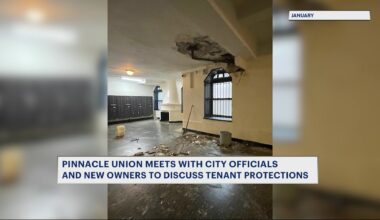 News 12 | Brooklyn | Pinnacle Tenants Union Sits Down With New Ownership And Mayors Office To Negotiate For Better Living Conditions