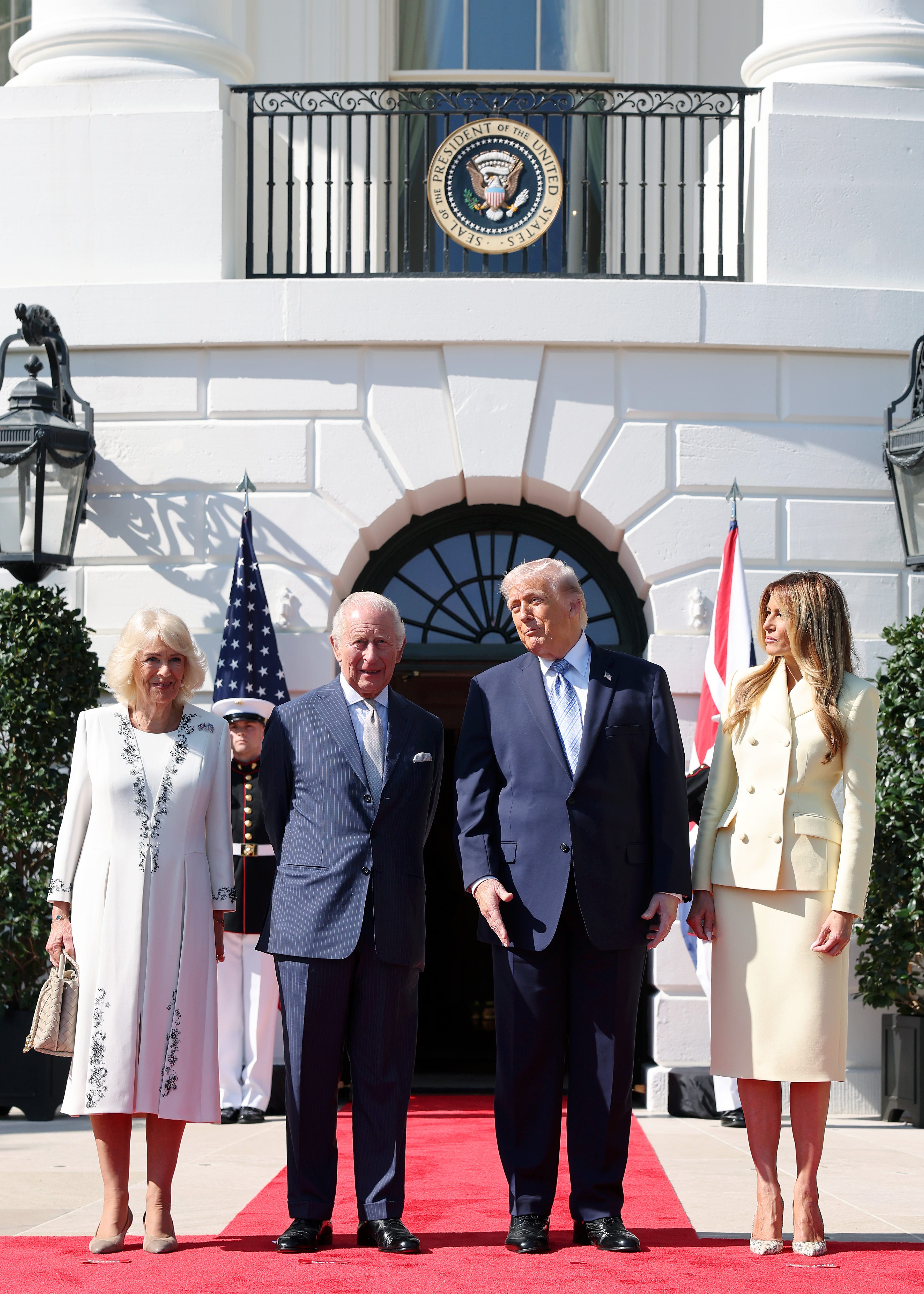 King Charles III And Queen Camilla Begin State Visit To The United States Of America