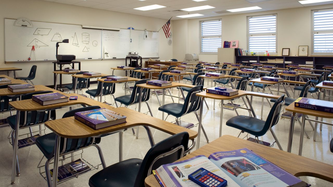 empty classroom