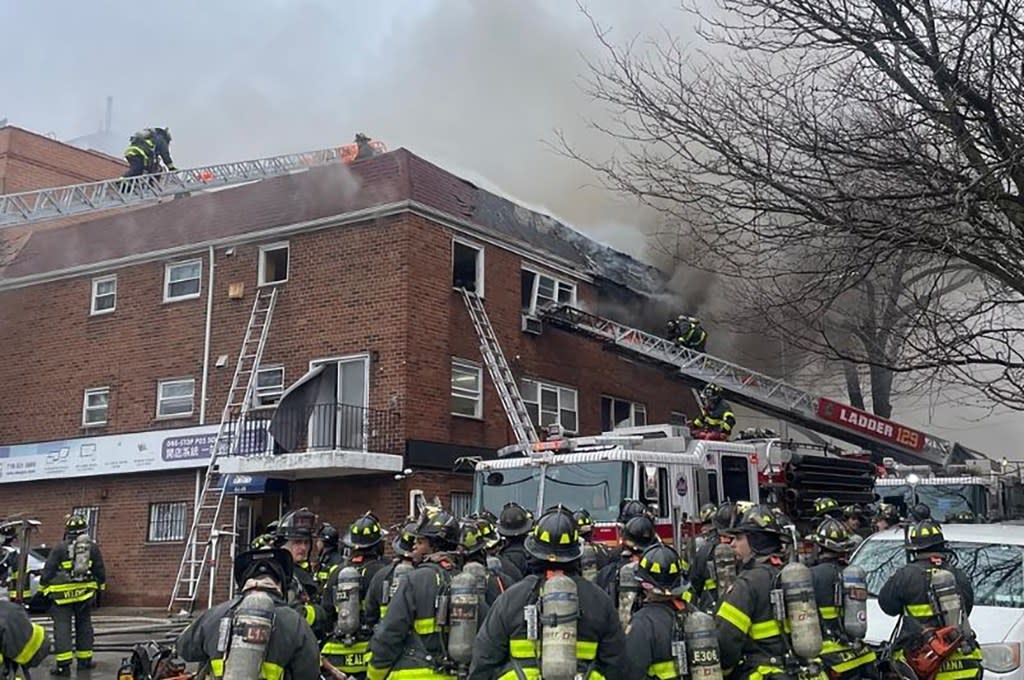 Four people were killed in the fire. FDNY