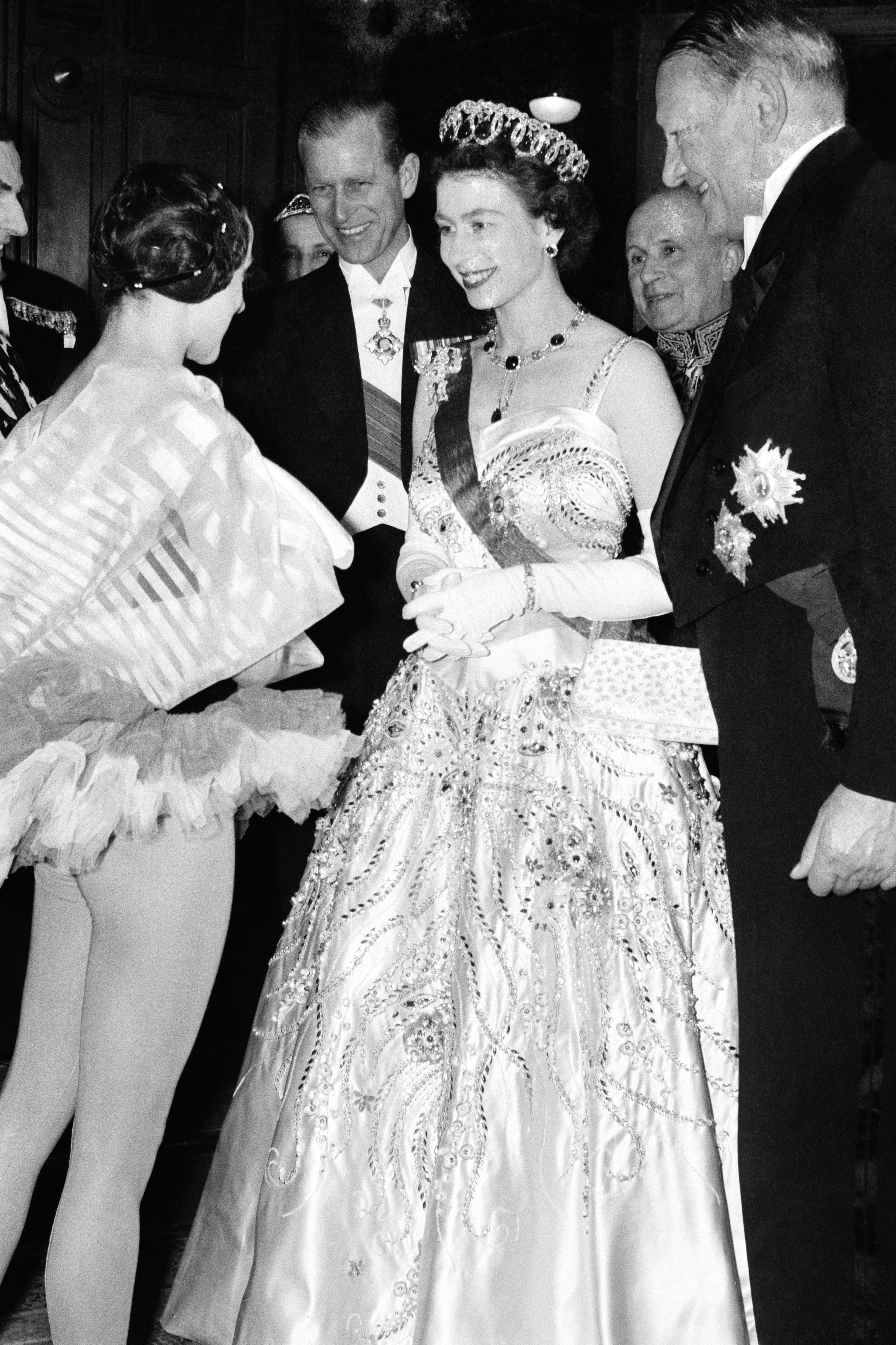 Soirée à l'Opéra en l'honneur de la Reine Elisabeth