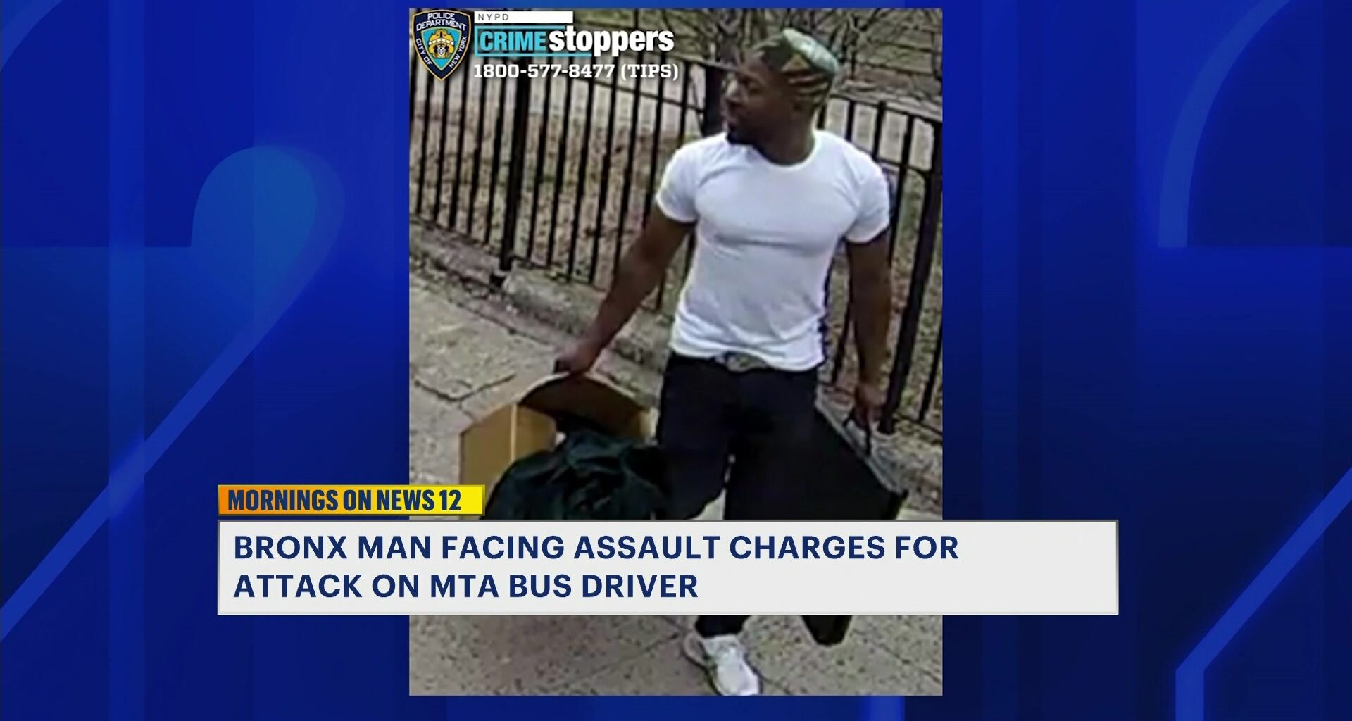 News 12 | Bronx | Bronx Man Accused Of Punching An Mta Bus Operator