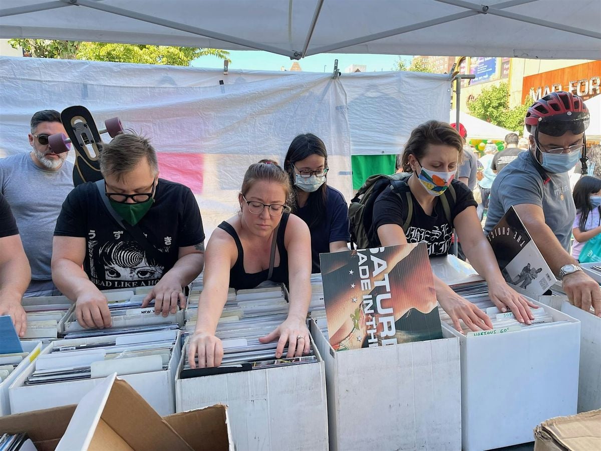 Jersey City Record Riot: An Outdoor Vinyl Market