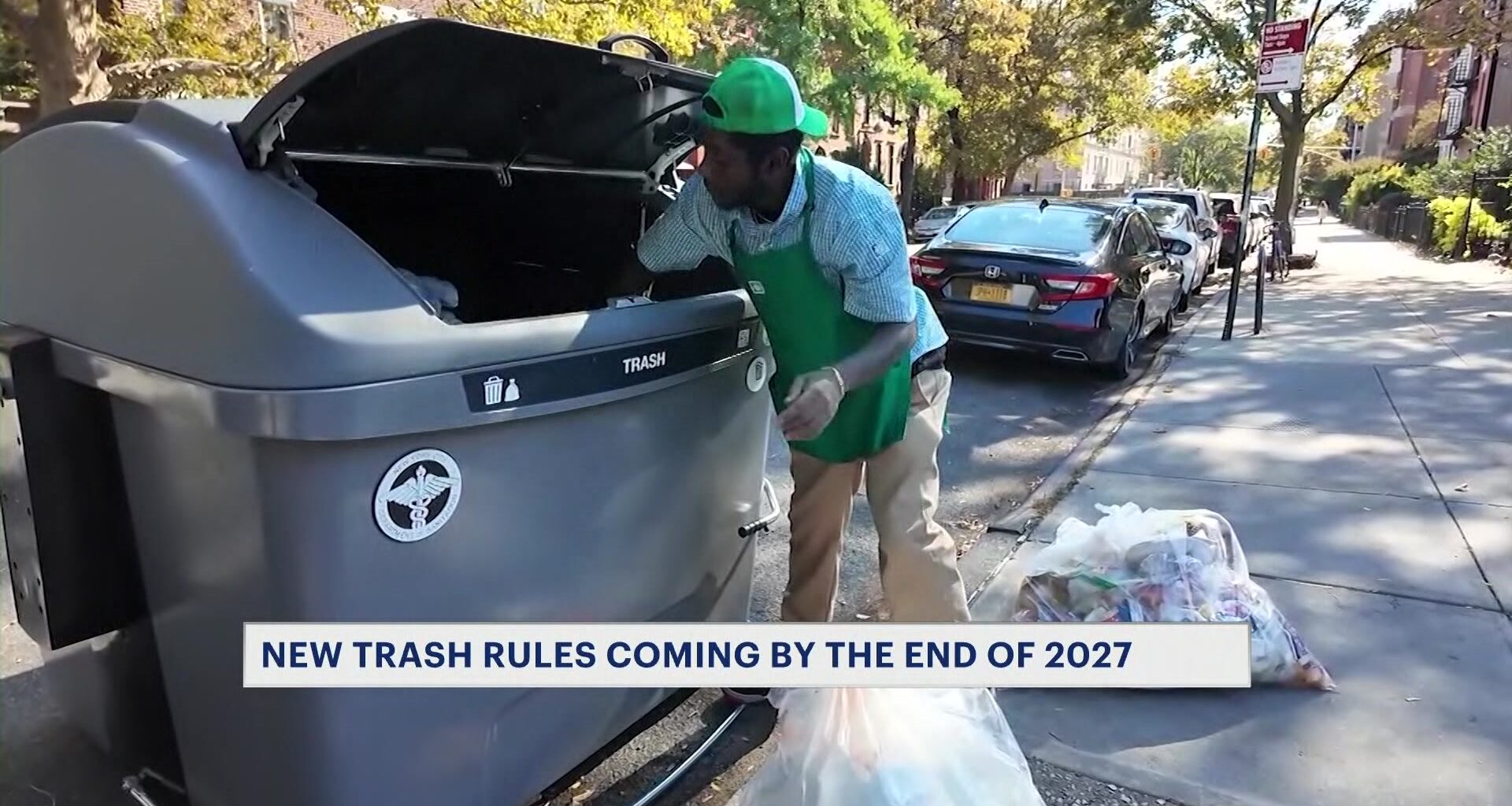 News 12 | Brooklyn | City Expands Trash Container Program With 10000 Empire Bins By 2027