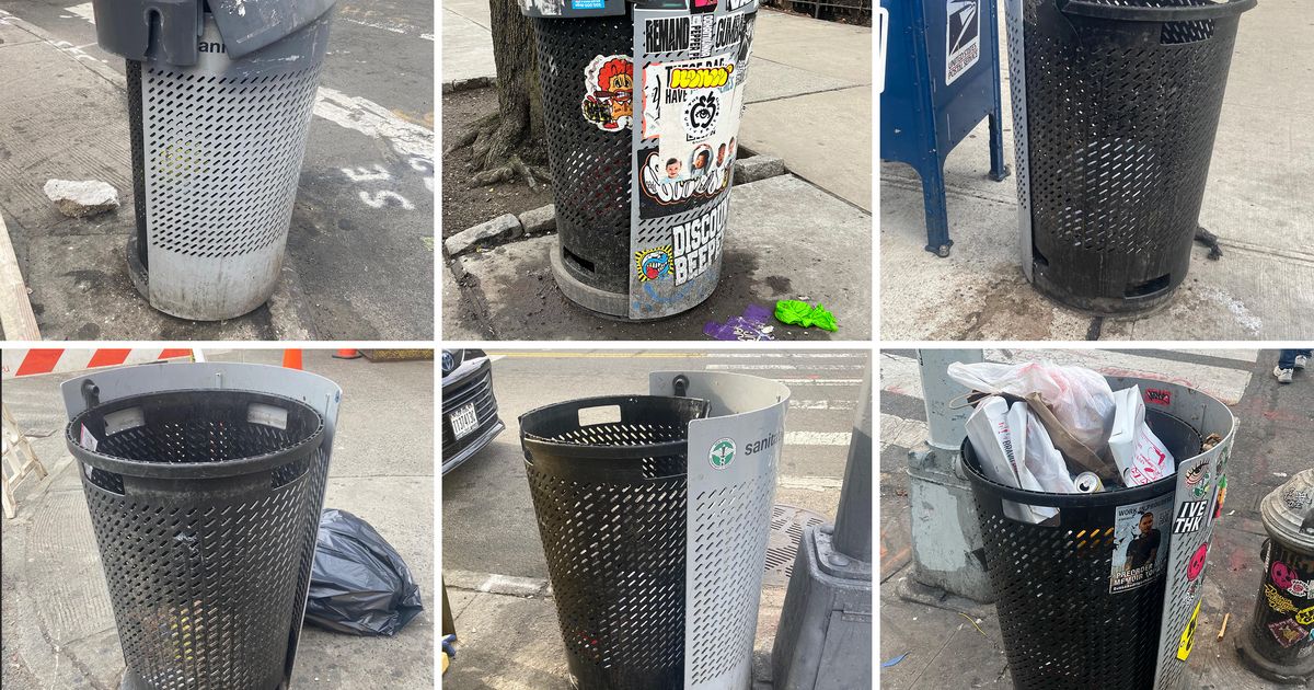 Are the City’s New Trash Cans Breaking Already?