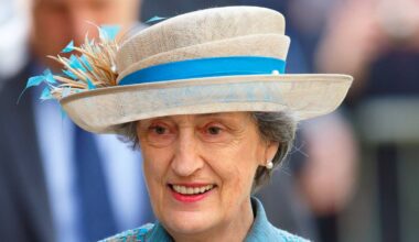 Prince William's godmother Lady Susan Hussey is welcomed back into the fold on Queen Elizabeth's centenary