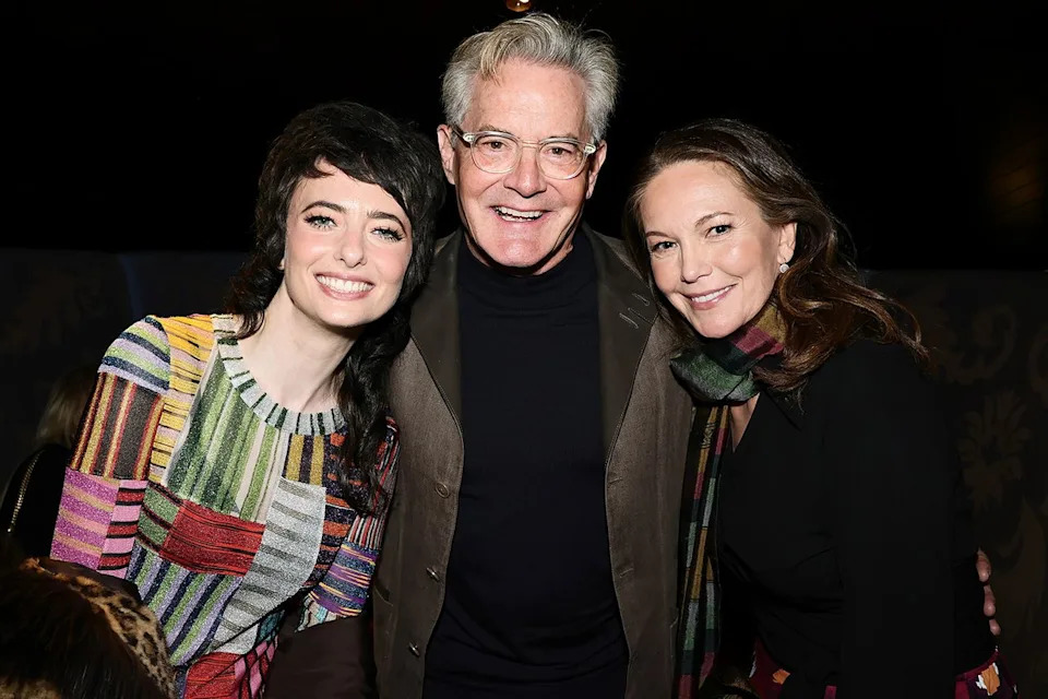 Sarah Sherman, Kyle MacLachlan and Diane LaneCredit: Theo Wargo/Getty