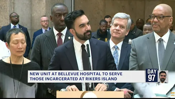 News 12 | Brooklyn | New unit at Bellevue Hospital to serve those incarcerated at Rikers Island