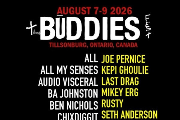Festivals & Events: ALL, Kepi Ghoulie, Danbert Nobacon, Anti-Queens, OBGMs, more to play Buddies Fest 2026
