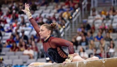 Gophers Senior Brooklyn Rowray Wins NCAA Balance Beam Championship