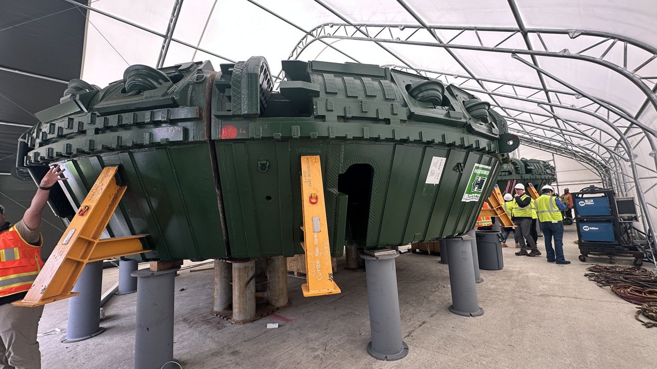 Gateway Tunnel boring machine