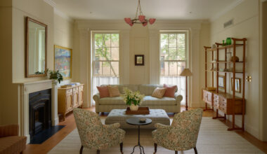 interior of brooklyn townhouse