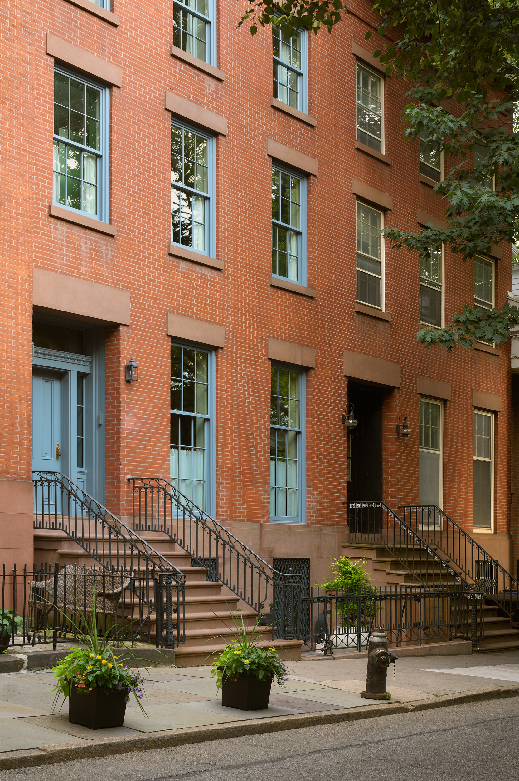 interior of brooklyn townhouse