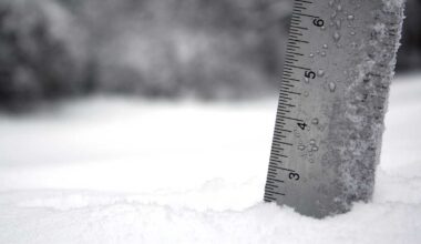 Snow totals for Sunday, April 19 in Vermont and Northern New York