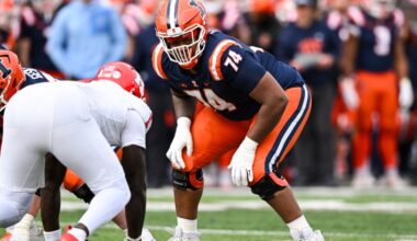 NY Giants NFL Draft 2026: New York selects OT JC Davis in Round 6, No. 192 overall