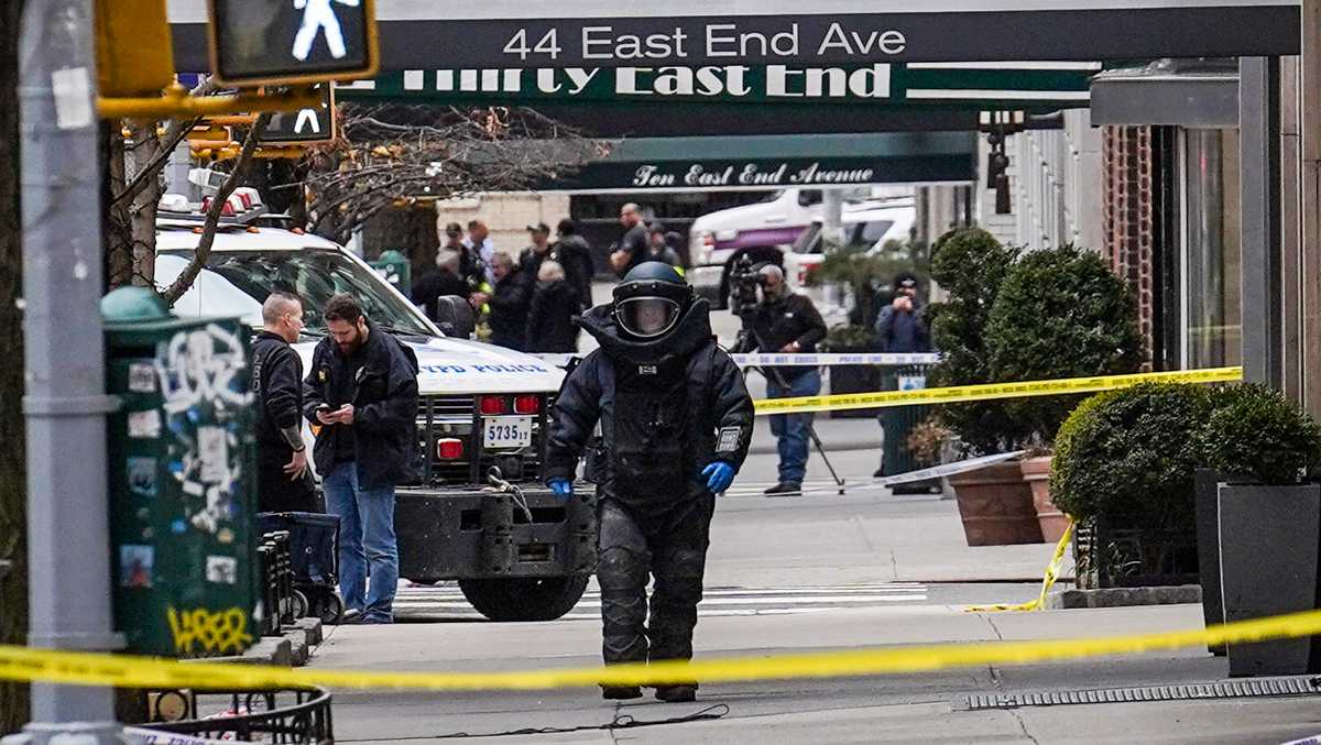 Terror plot, homemade bombs at protest at New York City's mayor's home