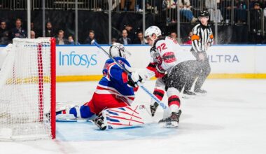 New Jersey Devils Fall Flat In 4-1 Loss To New York Rangers