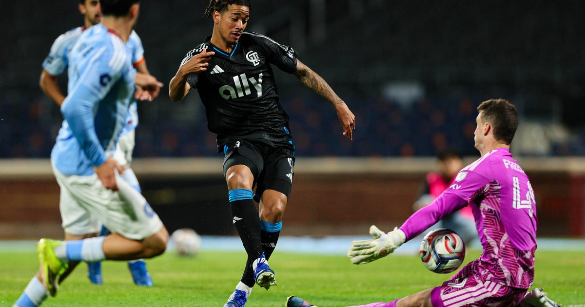 Toklomati and Vargas score goals, Kahlina has 7 saves as Charlotte beats NYCFC 2-1