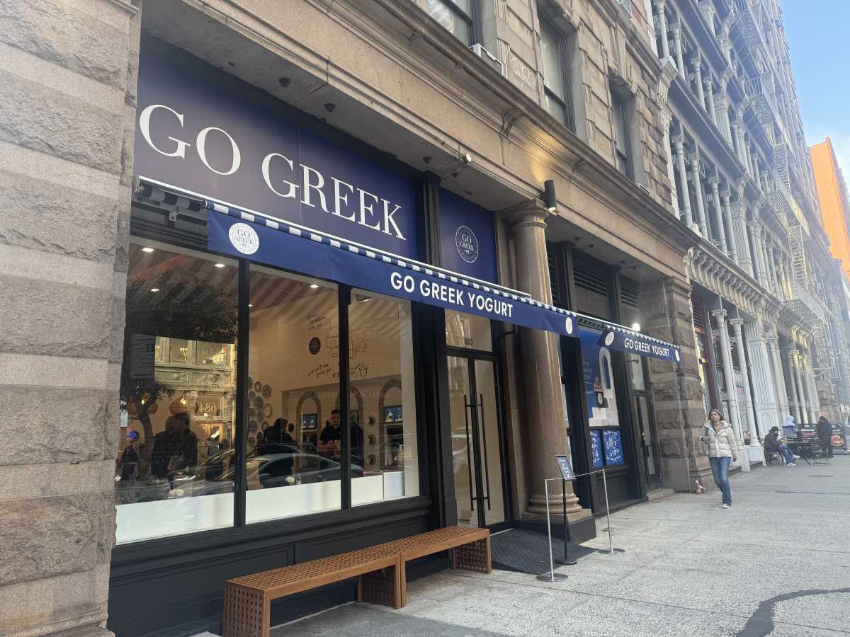 exterior of Go Greek Yogurt location in NoHo