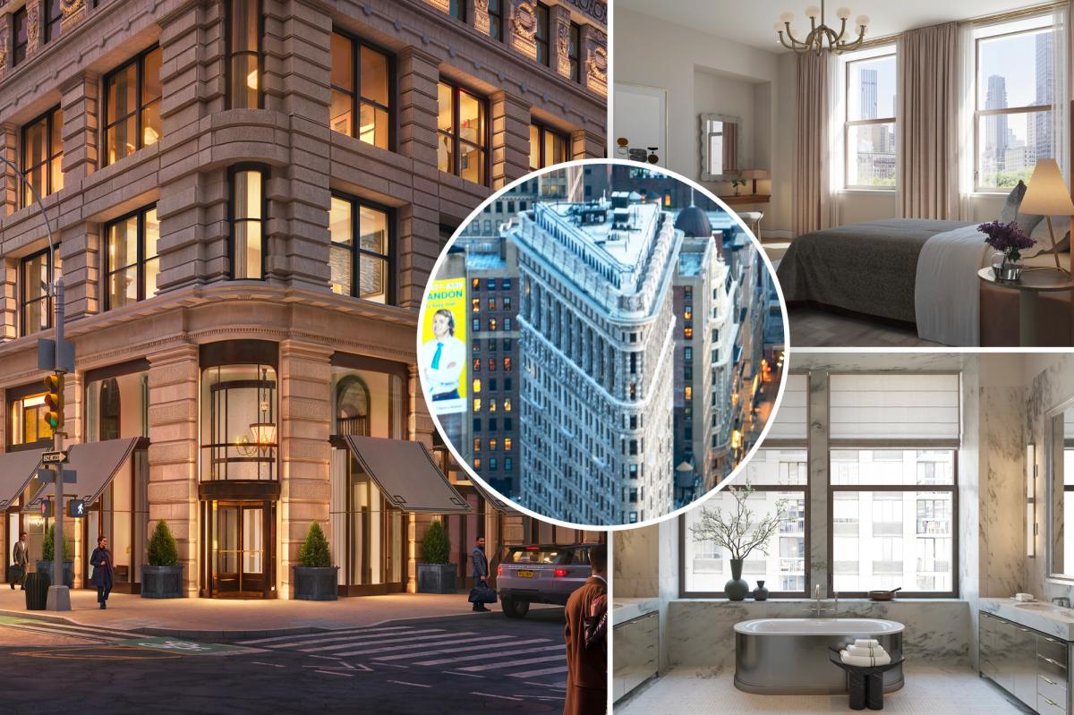 Grand $58.5M home in the Flatiron Building enters contract
