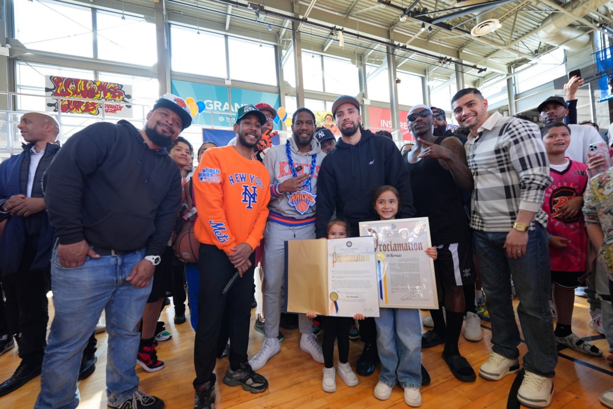 Knicks Guard Jose Alvarado Honored in Brooklyn