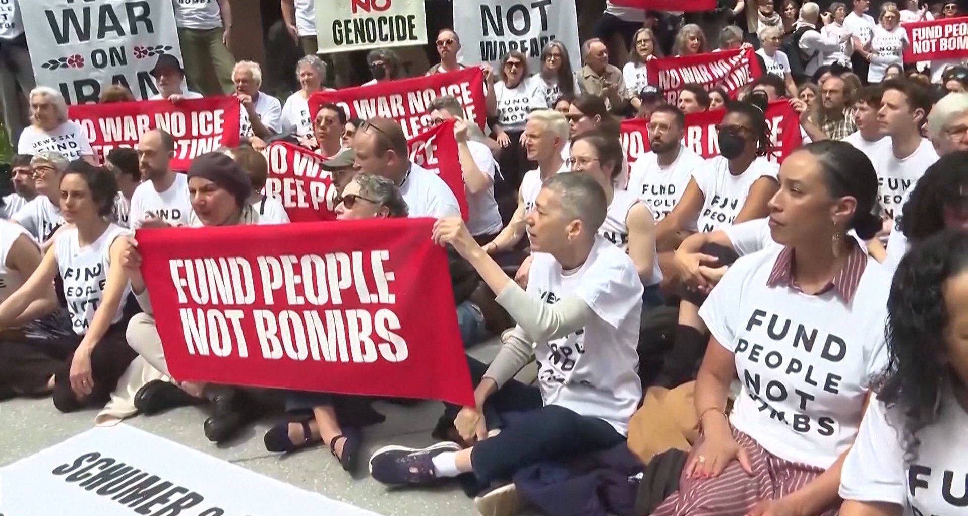Scores Arrested at Jewish-Led Protest Demanding New York Senators Vote Against Arms to Israel