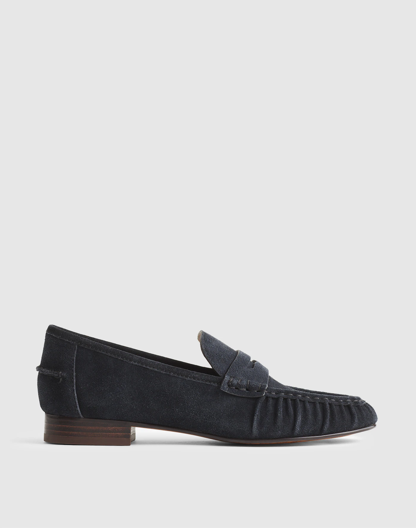 Madewell , The Ashley Ruched Loafers in Suede (Were $178)