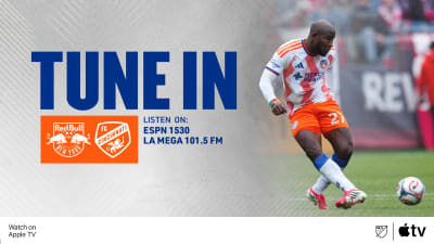 TUNE IN | FC Cincinnati at Red Bull New York